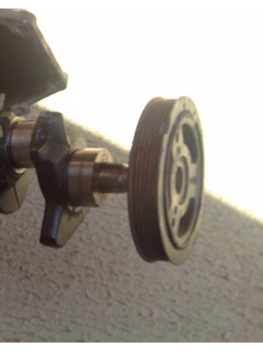 POLIA DO VIRABREQUIM DAKOTA 2.5 4CC GASOLINA ORIGINAL